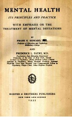 MENTAL HEALTH ITS <em>PRINCIP</em>LES <em>AND</em> <em>PRACTICE</em>