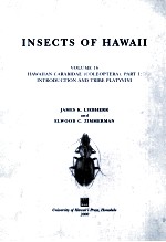 <em>IN</em>SECTS <em>OF</em> HAWAII <em>VOLUME</em> 1<em>6</em> HAWAIIAN CARABIDAE (COLEOPTERA)