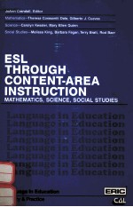 ESL <em>THROUGH</em> CONTENT-AREA INSTRUCTION:MATHEMATICS