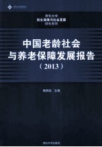 中国老龄社会与养老保障发展报告  2013
