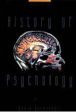 HISTORY <em>OF</em> PSYCHOLOGY THIRD <em>EDITION</em>