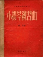音乐技术学习丛刊  小提琴练习曲