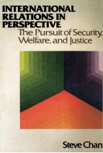 <em>IN</em>TERNATIONAL RELATIONS <em>IN</em> PERSPECTIVE