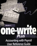 ONE-WRITE PLUS 4.5---USER'S <em>GUIDE</em>