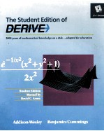 THE STUDENT <em>EDITION</em> <em>OF</em> DERIVE