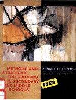 <em>METHODS</em> AND STRATEGIES FOR TEACHING IN SECONDARY AND MIDDLE SCHOOLS THIRD EDITION
