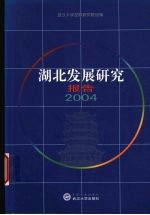 湖北发展研究报告  2004