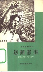 怒潮澎湃  解放台湾诗集