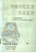 中国当代文学作品选<em>评</em>  中