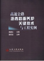 高速公路沥青路面养护关键<em>技术</em>与工程实例