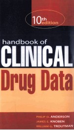 HANDBOOK <em>OF</em> CLINICAL <em>DRUG</em> DATA