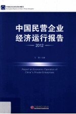 中国民营企业经济运行报告  2012