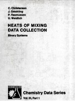 Heats <em>of</em> Mixing <em>Data</em> Collection 1 Binary Systems