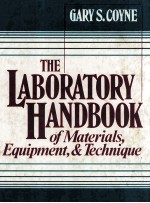 <em>THE</em> LABORATORY <em>HANDBOOK</em> <em>OF</em> MATERIALS
