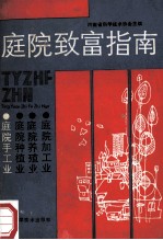 庭院致富指南  庭院手工业