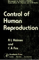 <em>CONTROL</em> OF HUMAN REPRODUCTION
