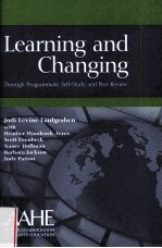 <em>LEARNING</em> AND CHANGING