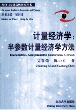 ECONOMETRICS:SEMIPARAMETRIC ECONOMETRIC <em>METHODS</em>