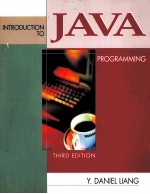 <em>JAVA</em> <em>PROGRAMMING</em> THIRD <em>EDITION</em>