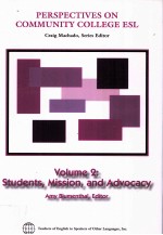 <em>PERSPECTIVES</em> <em>ON</em> COMMUNITY COLLEGE ESL
