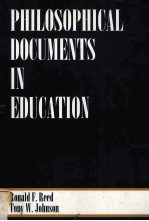 PHILOSOPHICAL DOCUMENTS <em>IN</em> EDUCATION
