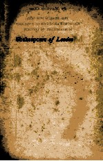 SHAKESPEARE <em>OF</em> LONDON