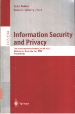 <em>Information</em> Security and Privacy