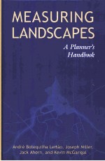 MEASURING LANDSCAPES A PLANNER'S <em>HANDBOOK</em>
