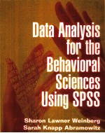 DATA ANALYSIS FOR THE BEHAVIORAL SCIENCES USING <em>SPSS</em>