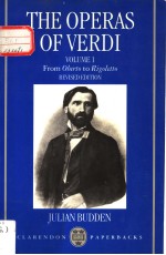 THE OPERAS <em>OF</em> VERDI  VOLUME 1 FROM OBERTO TO RIGOLETTO  REVISED <em>EDITION</em>