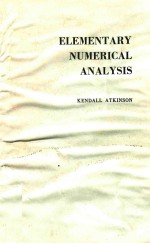 <em>ELEMENTARY</em> NUMERICAL <em>AN</em>ALYSIS