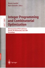 Integer <em>Programming</em> <em>and</em> <em>COmbi<em>nato</em>rial</em> Optimization