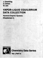 Vapor-Liquid <em>Equilibrium</em> Data Collection 1a Aqueous-Organic Systems (Supplement 1)