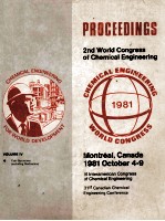 <em>2</em>nd World Congress of Chemical <em>Engineering</em> PROCEEDINGS <em>Volume</em> IV
