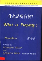 What <em>is</em> Property?