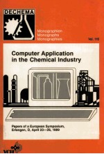 Computer Application <em>in</em> the Chemical <em>In</em>dustry