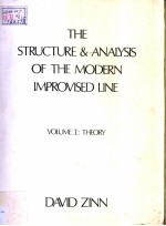 THE STRUCTURY & <em>ANALYSIS</em> <em>OF</em> THE MODERN IMPROVISED LINE