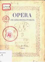 OPERA <em>IN</em> CZECHOSLOVAKIA