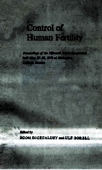 <em>CONTROL</em> OF HUMAN FERTILITY