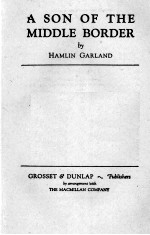 A SON <em>OF</em> THE MIDDLE BORDER