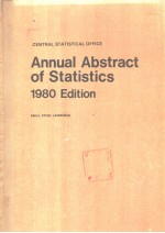 Annual Abstract <em>of</em> Statistics 1980  <em>Edition</em>