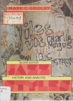 jazz styles HISTORY & <em>ANALYSIS</em> <em>second</em> <em>edition</em>