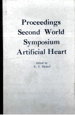 PROCEEDINGS OF THE SECOND WORLD SYMPOSIUM <em>ARTIFICIAL</em> HEART