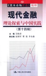 现代金融理论探索与中国实践  第14辑