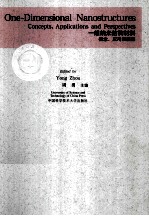 ONE-DIMENSIONAL NANOSTRUCTURES CONCEPTS <em>APPLICATIONS</em> <em>AND</em> PERSPECTIVES