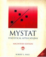 MYSTAT <em>STATISTICAL</em> APPLICATIONS MACINTOSH <em>EDITION</em>
