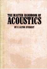 <em>THE</em> MASTER <em>HANDBOOK</em> <em>OF</em> ACOUSTICS
