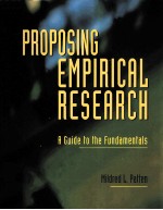 PROPOSING EMPIRIC<em>A</em>L RESE<em>A</em>RCH:<em>A</em> <em>GUIDE</em> <em>TO</em> <em>THE</em> FUND<em>A</em>MENT<em>A</em>LS