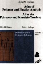 Atlas <em>of</em> Polymer and Plastics <em>Analysis</em> Volume 1 Part a