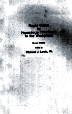 <em>Rapid</em> Guide to Hazardous Chemicals in the Workplace Second Edition